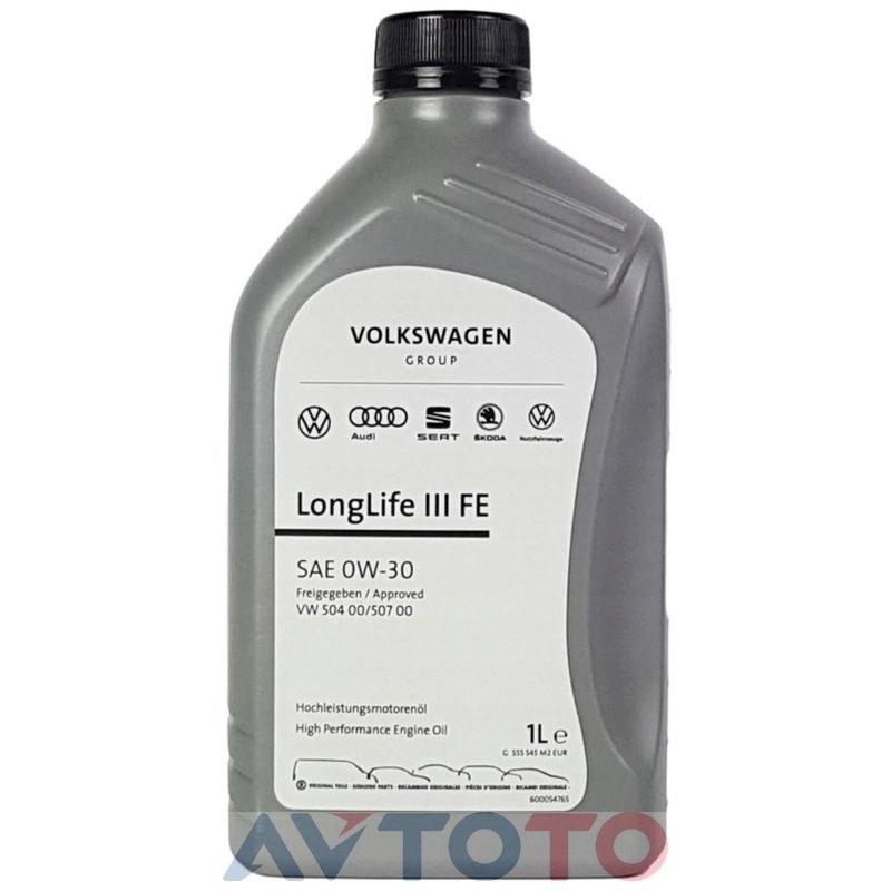 Моторное масло VAG GS55545M2EUR