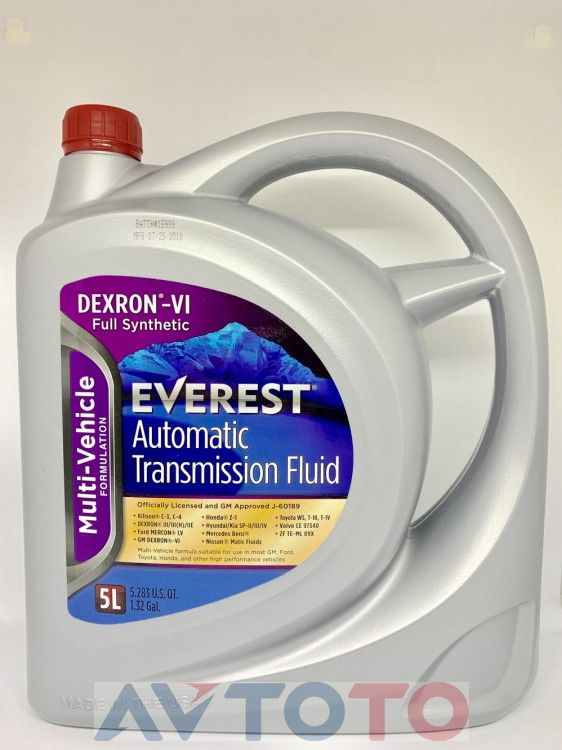 Трансмиссионное масло Everest FPATF60EV05LFS