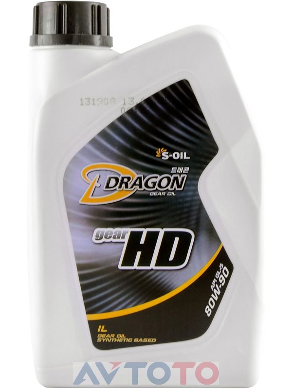 Трансмиссионное масло S-oil DHD80W9001
