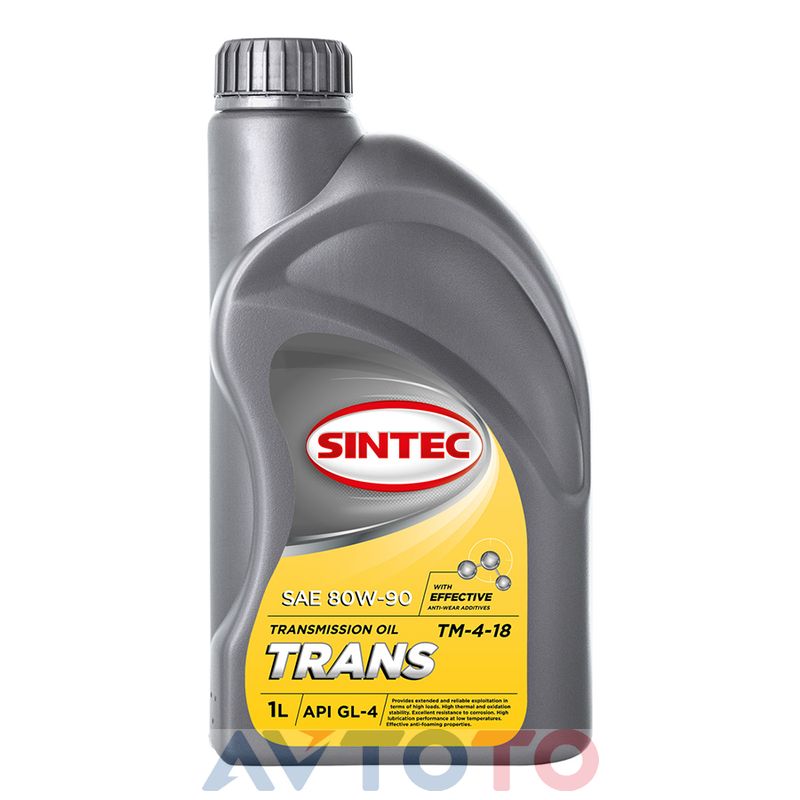 Трансмиссионное масло Sintec 900371
