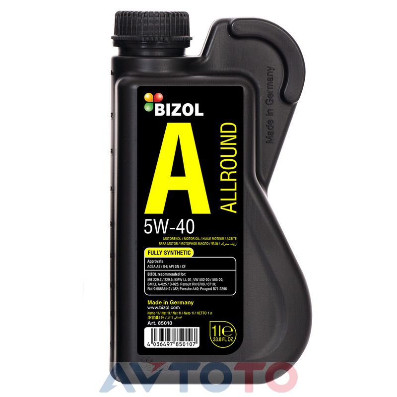 Моторное масло Bizol 85010