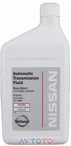 Трансмиссионное масло Nissan 999MPMTS00P
