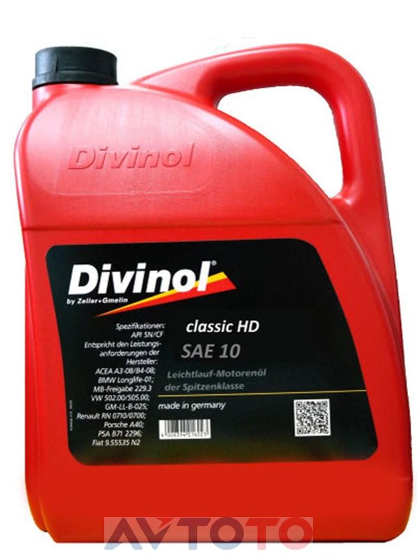 Моторное масло Divinol 4845CAK007