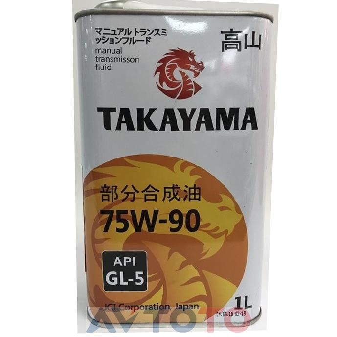 Трансмиссионное масло Takayama 605052