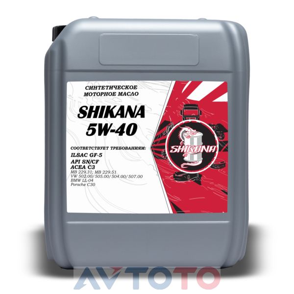 Моторное масло Shikana 78645
