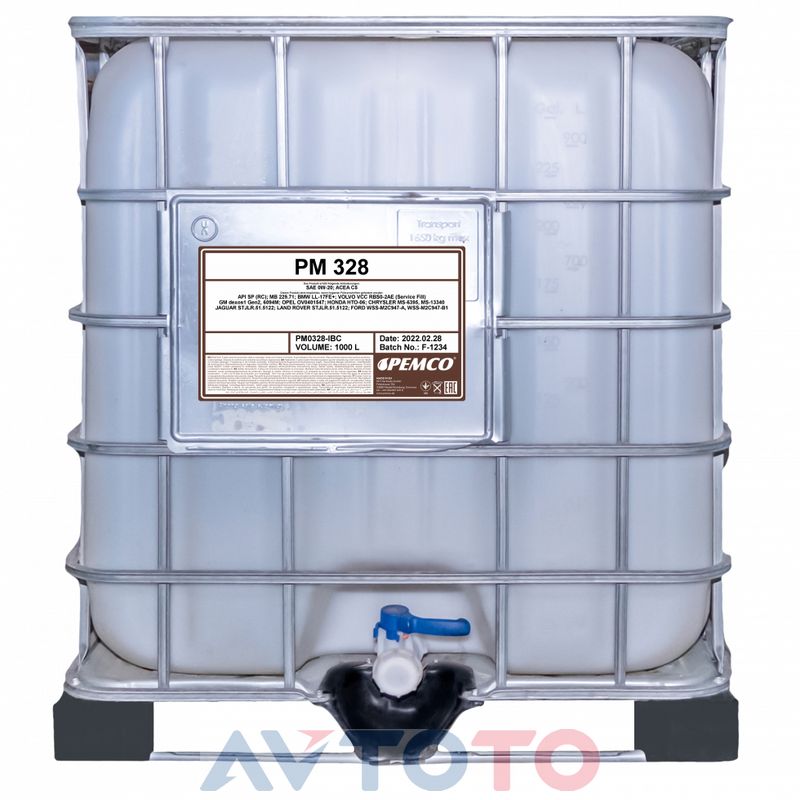 Моторное масло Pemco PM0328IBC