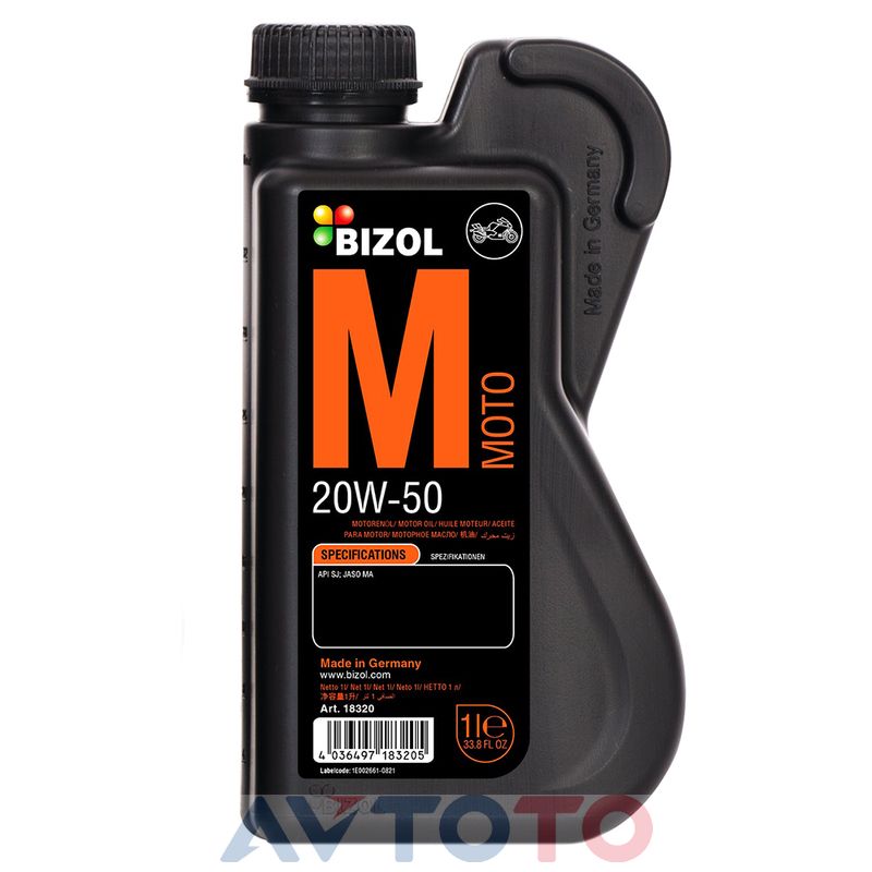 Моторное масло Bizol 18320