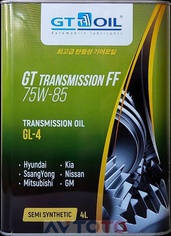 Трансмиссионное масло GT oil 8809059407806