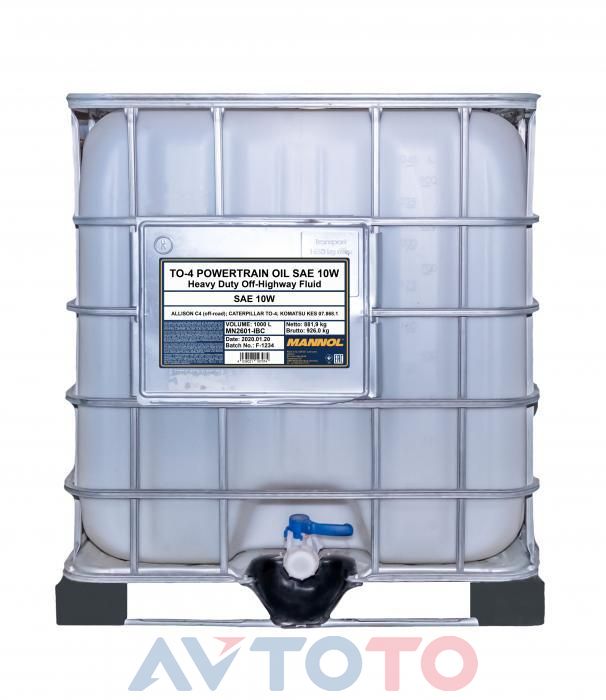 Трансмиссионное масло Mannol MN2601IBC
