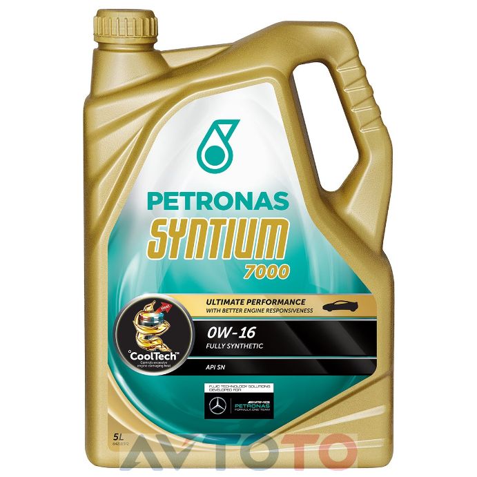 Моторное масло Petronas syntium 70125M12EU