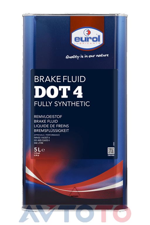 Тормозная жидкость Eurol E8014005L