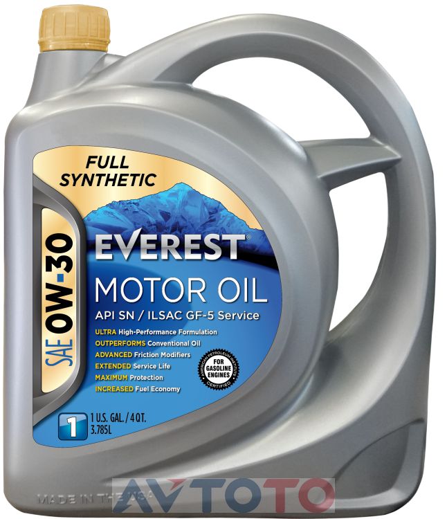 Моторное масло Everest FP03000EV04LFS
