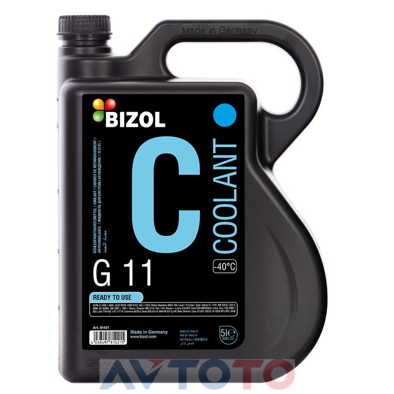 Охлаждающая жидкость Bizol 81421