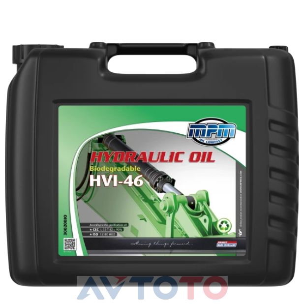 Гидравлическое масло Mpm oil 30020BIO