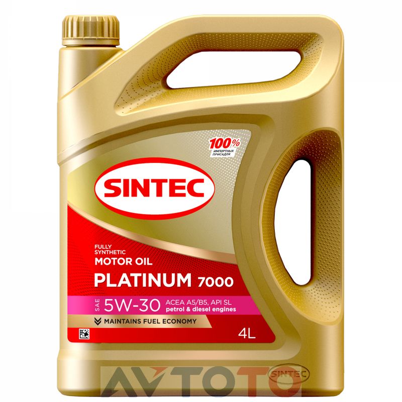 Моторное масло Sintec 600158