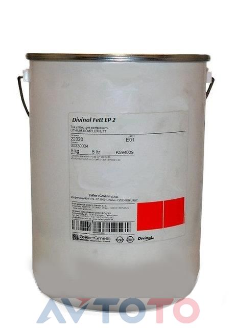Смазка Divinol 85430E001