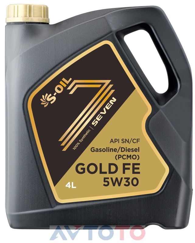 Моторное масло S-oil GOLDFE5W3004