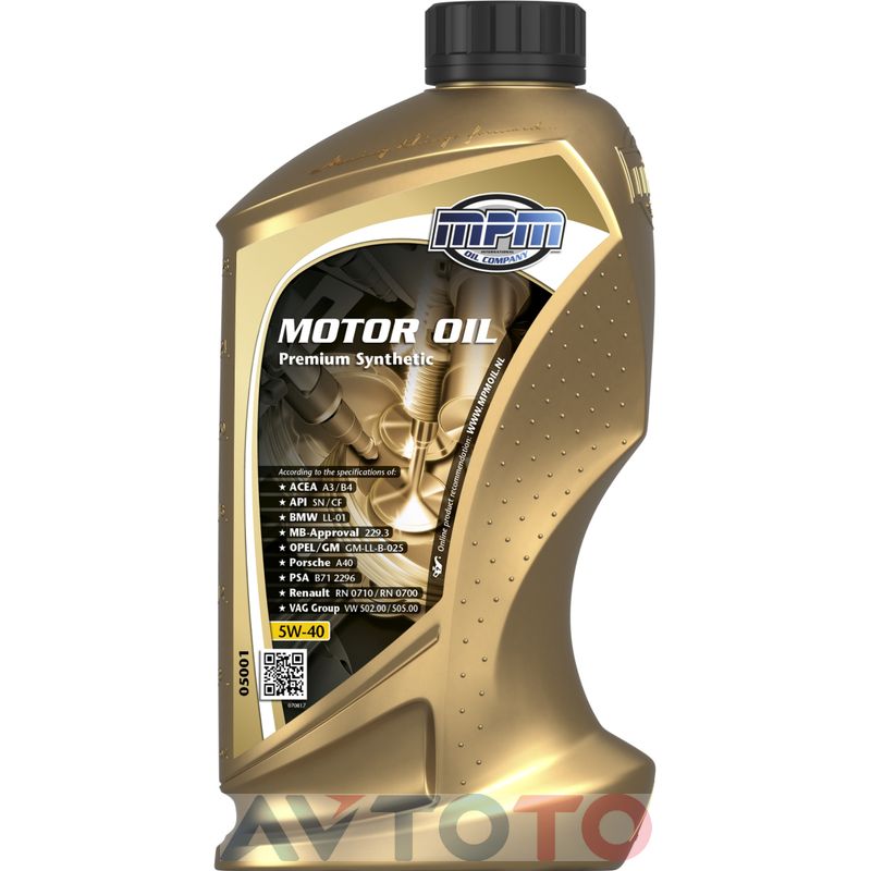 Моторное масло Mpm oil 05001