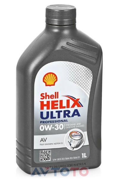 Моторное масло Shell HelixUltraProAV0W301L