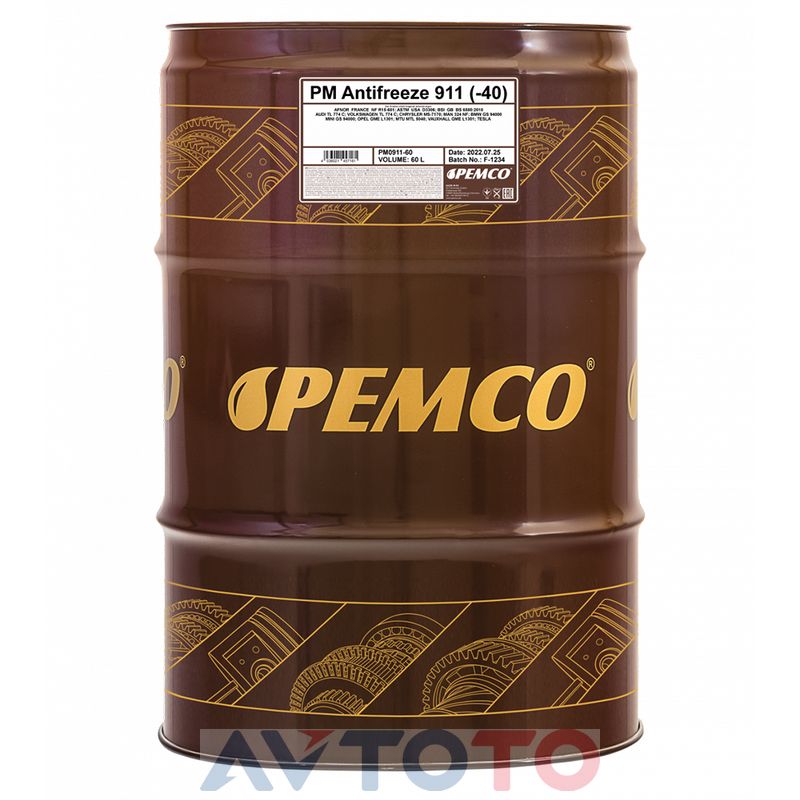 Охлаждающая жидкость Pemco PM091160