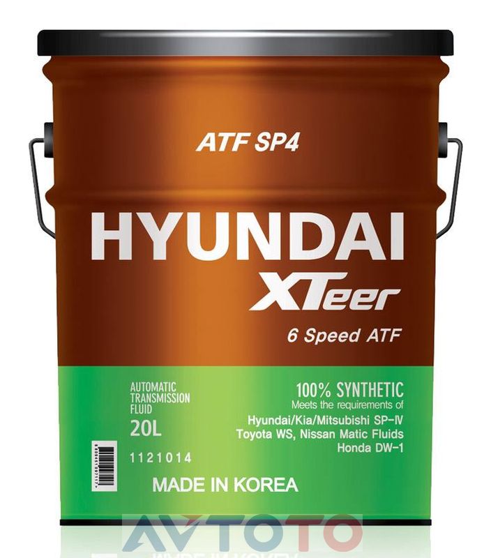 Трансмиссионное масло Hyundai XTeer 1121014