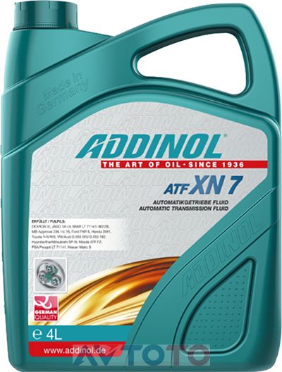 Трансмиссионное масло Addinol 4014766251275