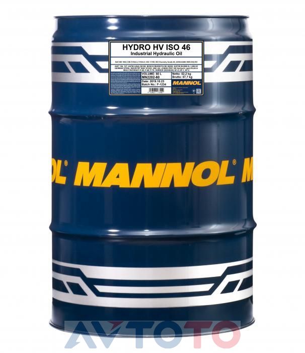 Гидравлическое масло Mannol MN220260