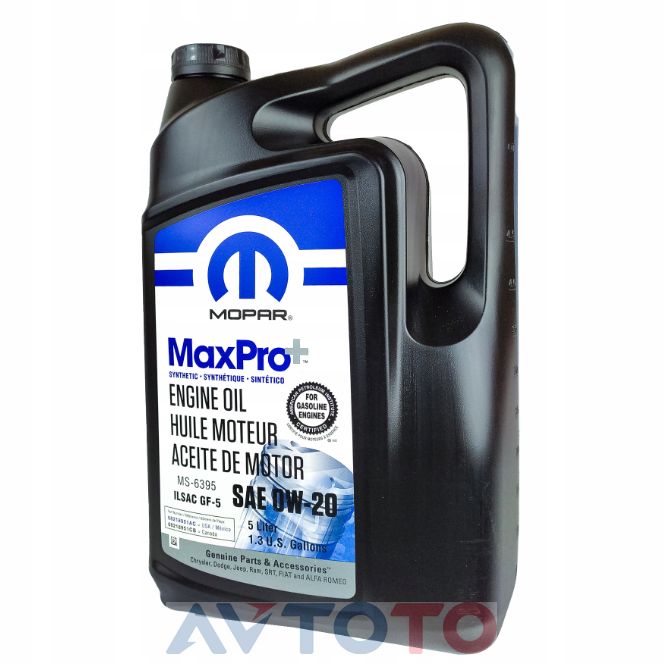 Моторное масло Mopar 68218951AC