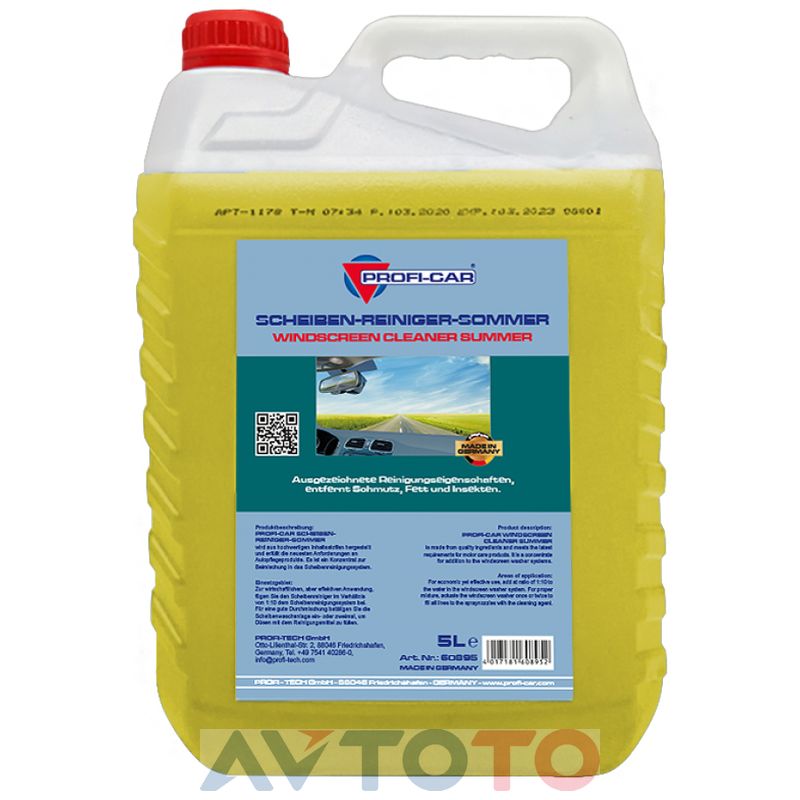 Жидкость омывателя Profi-Car 60895
