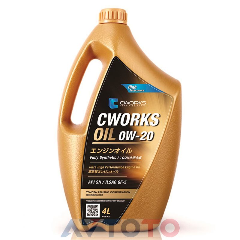 Моторное масло Cworks A110R1004