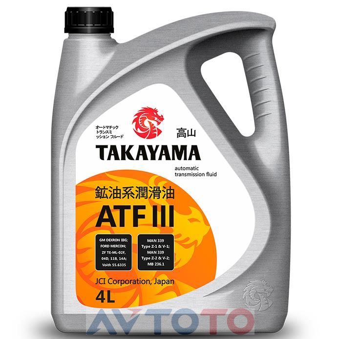 Трансмиссионное масло Takayama 605519