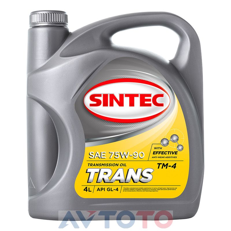 Трансмиссионное масло Sintec 900360