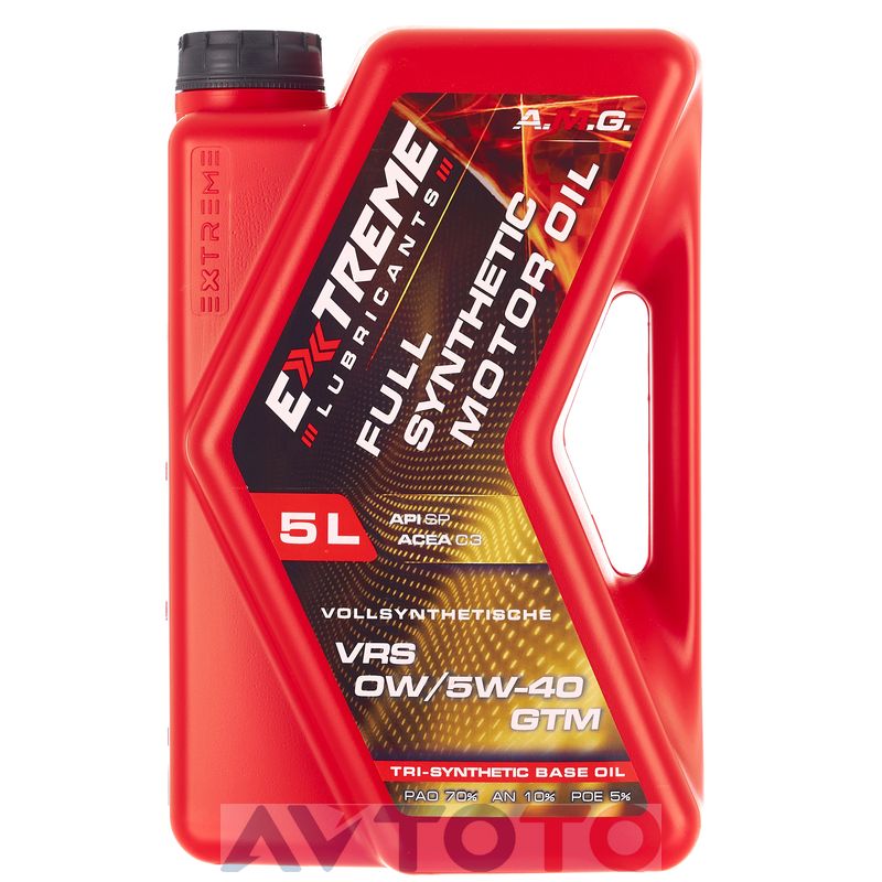 Моторное масло Extreme Lubricants EXVRS05W40GTM5L
