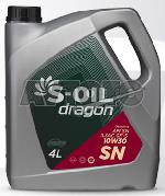 Моторное масло S-oil DSN10W3004