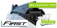 Стеклоочиститель Valeo First Multiconnection VFB45+Стеклоочиститель Valeo First Multiconnection VFB45  575783